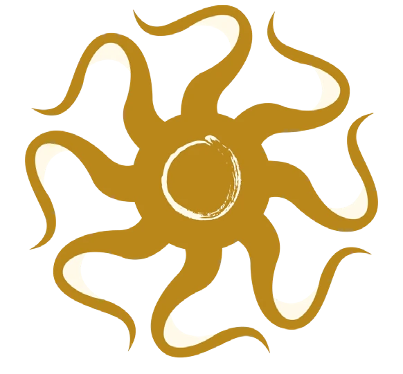 Emblème solaire du Domaine des Blaques